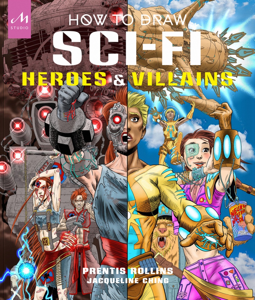 How to draw Sci-Fi Heroes and Villains