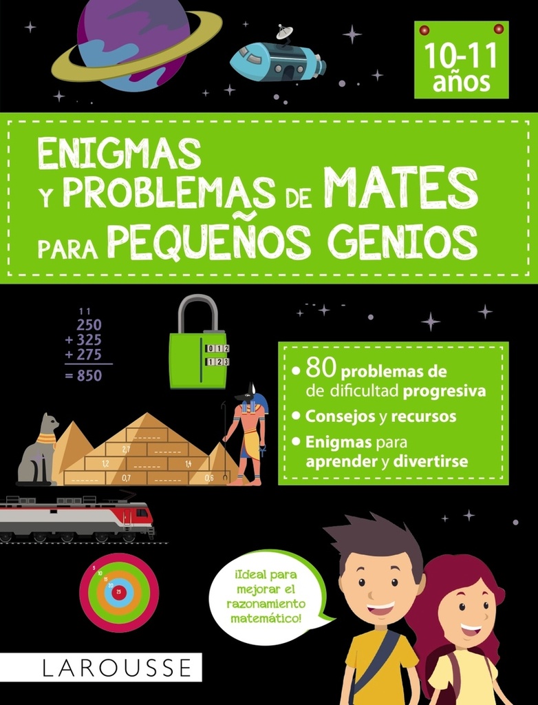 Enigmas y problemas de mates para pequeños genios (10-11 años)