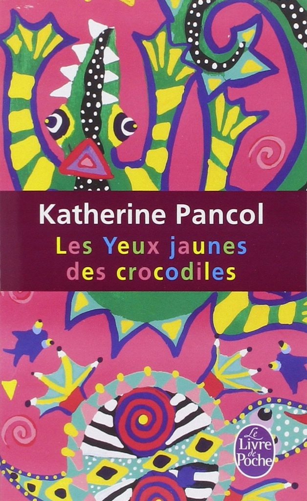 Yeux jaunes des crocodiles