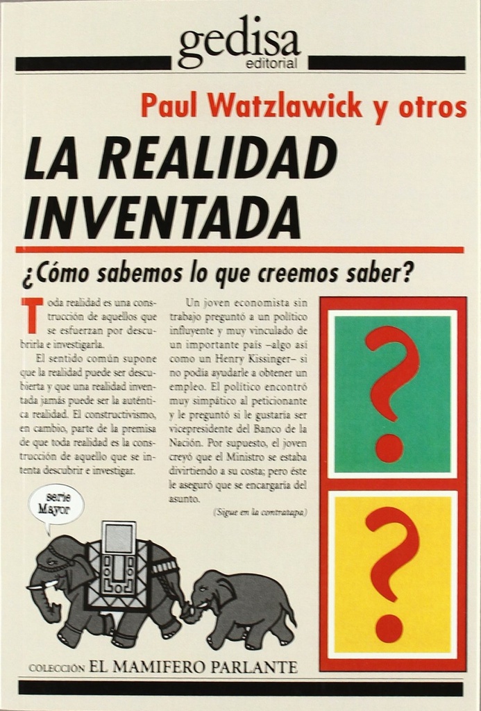 La realidad inventada