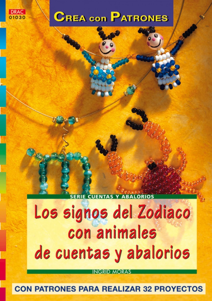 Signos del zodiaco con animales de cuentas y abalorios