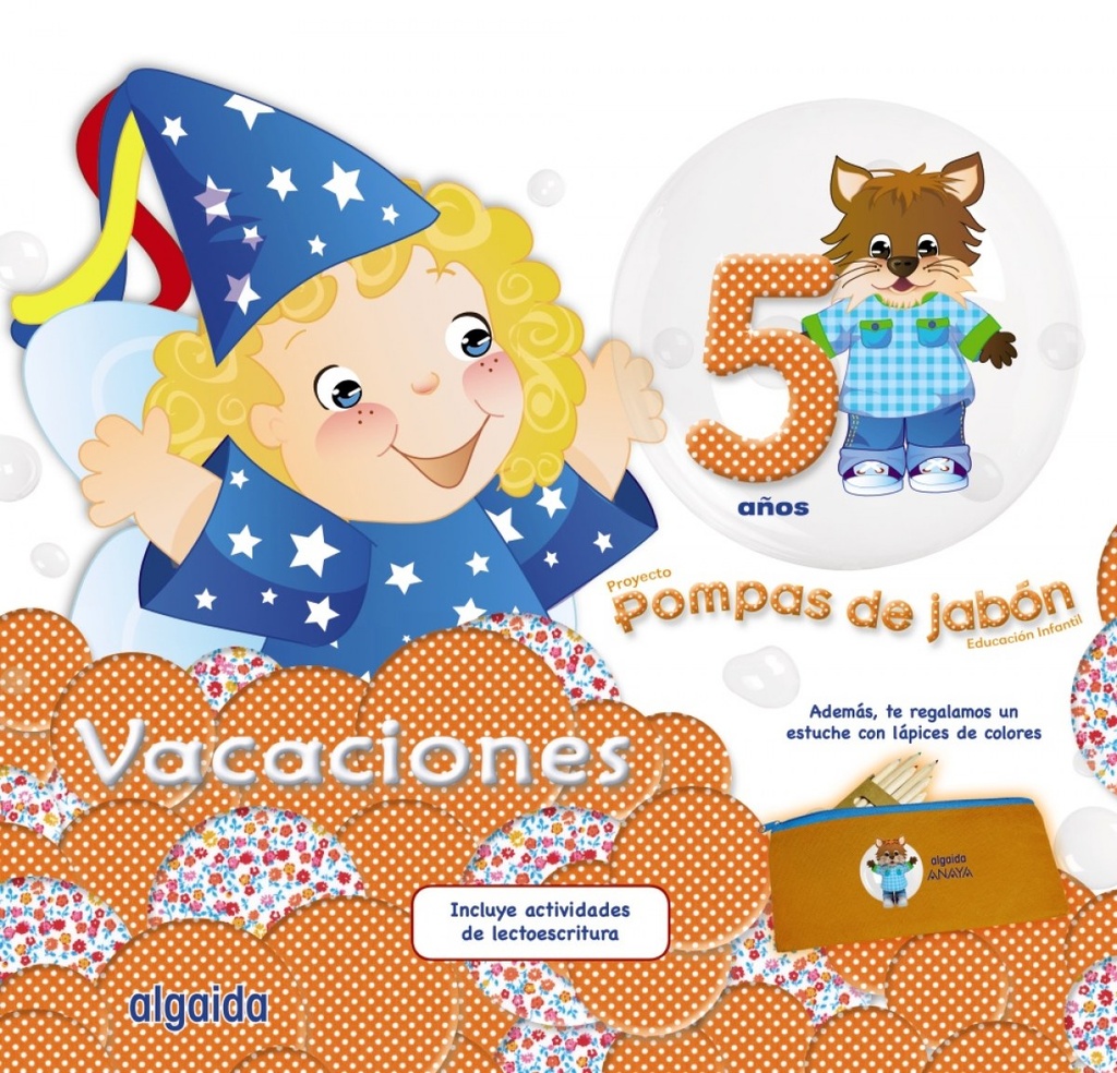 Vacaciones pompas de jabón 5 años