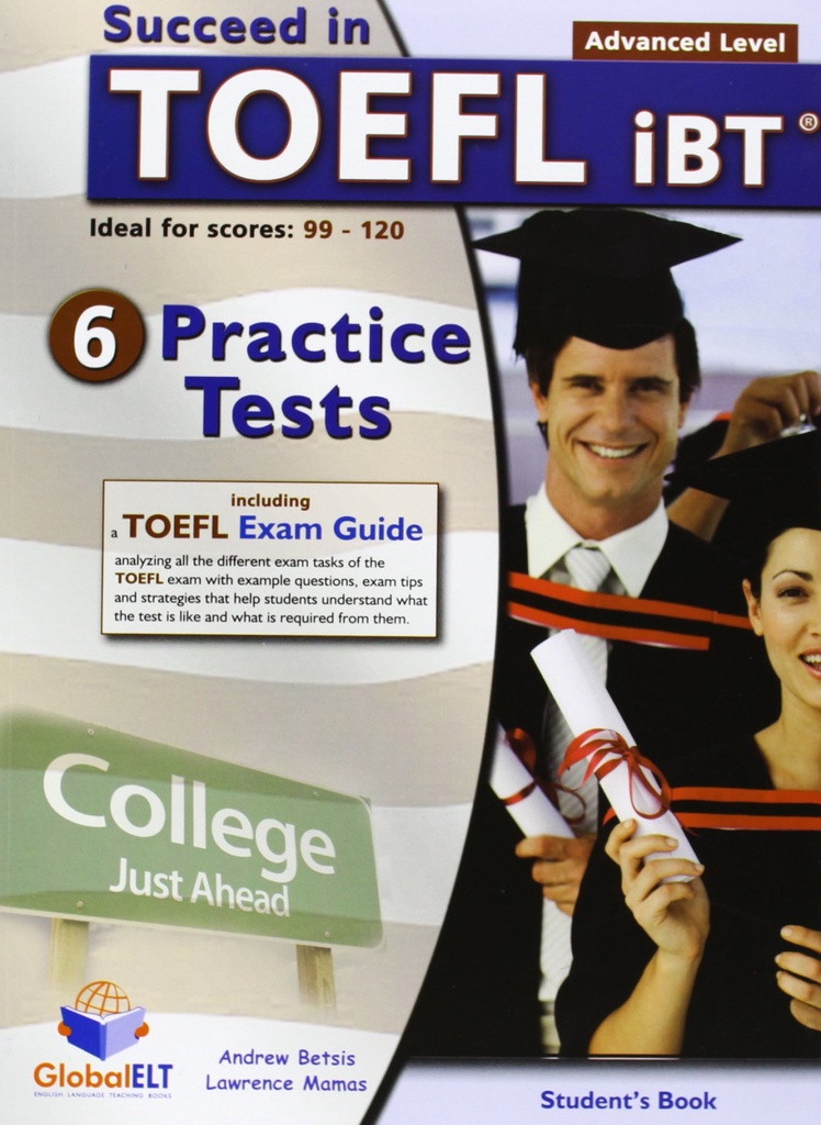 Toefl self study succed in.. without key 6 practice tests