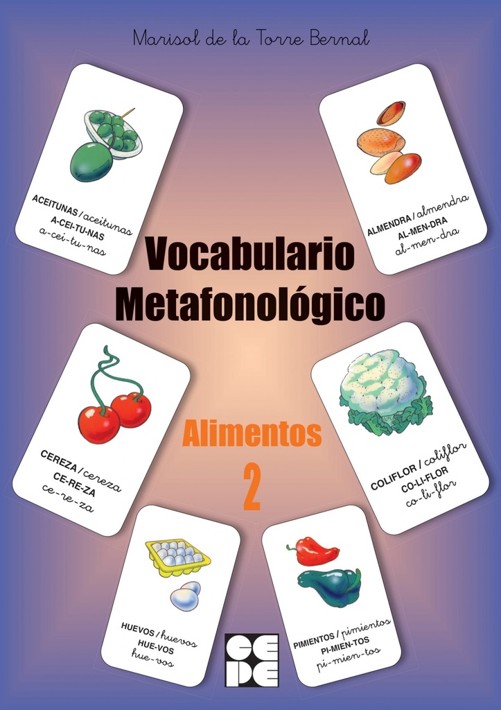 ALIMENTOS 2 - VOCABULARIO METAFONOLOGICO