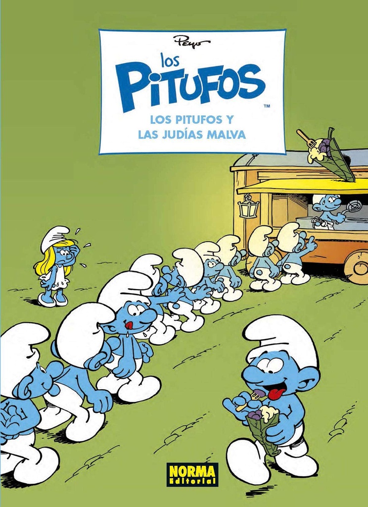 LOS PITUFOS Y LAS JUDIAS MALVAS