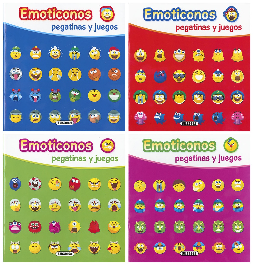 EMOTICONOS PEGATINAS Y JUEGOS