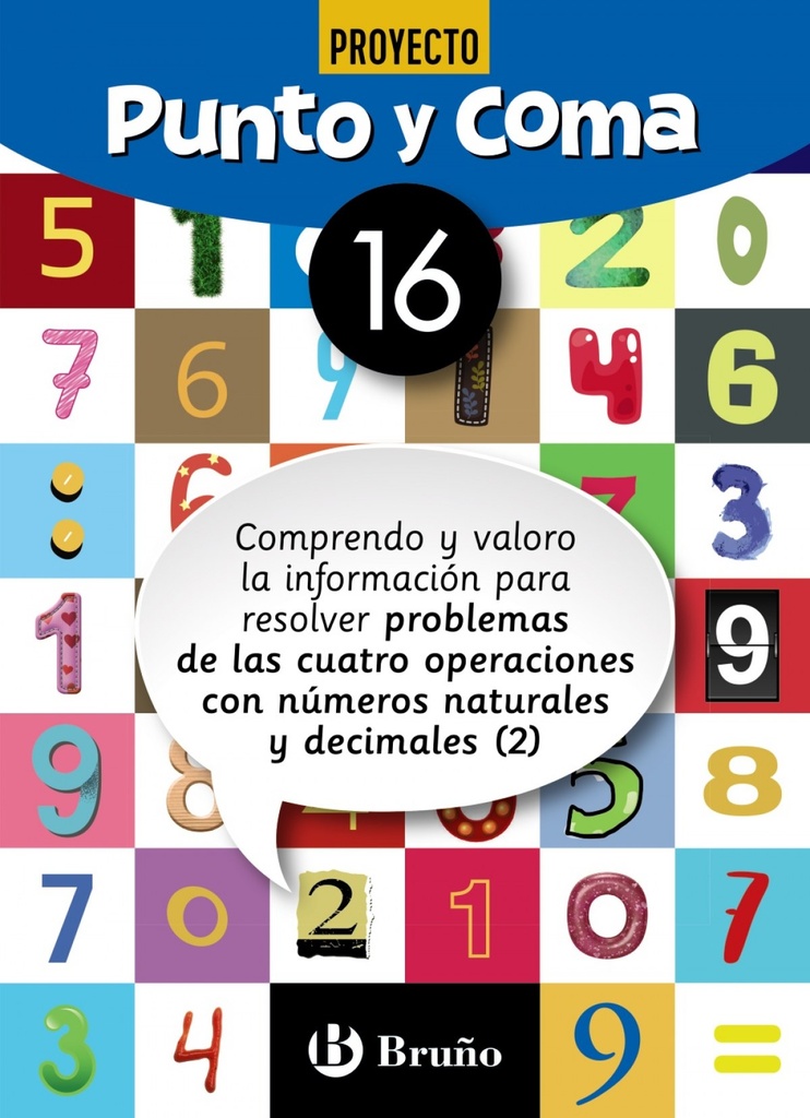 CUADERNO MATEMÁTICAS 16. PUNTO Y COMA 2019