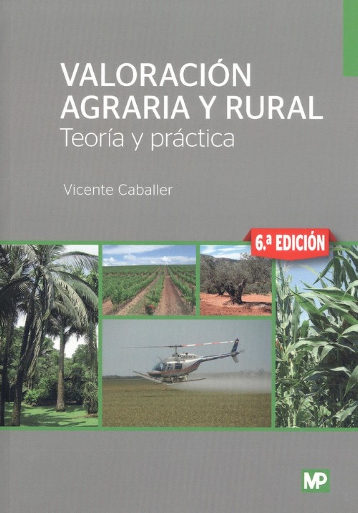 VALORACIÓN AGRARIA Y RURAL.TEORÍA Y PRÁCTICA