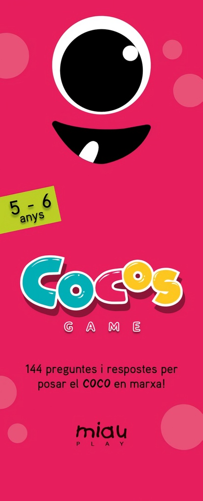 Cocos game 5-6 años