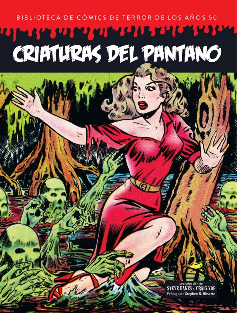 CRIATURAS DEL PANTANO BIBLIOTECA COMICS TERROR AÑO 50 VOL 5