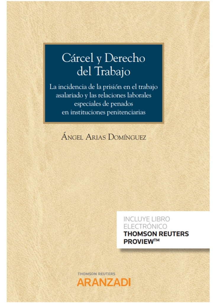 Cárcel y Derecho del Trabajo (Papel + e-book)