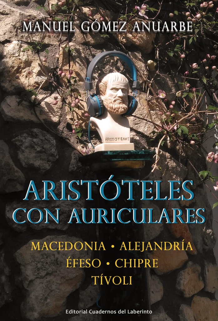 Aristóteles con auriculares