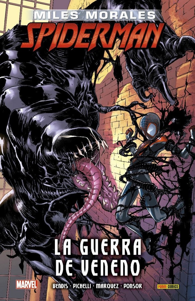 Marvel integral miles morales spiderman. la guerra de veneno 3