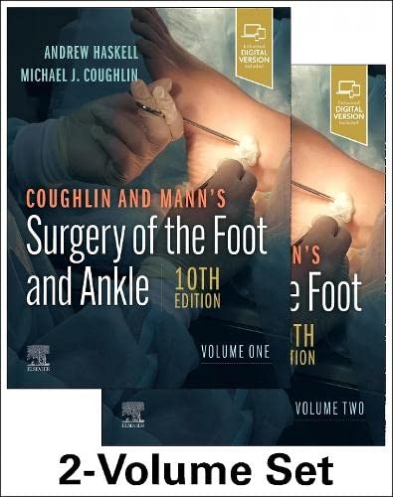 (2 vols).coughlin and mann´s surgery of the foot and ankle