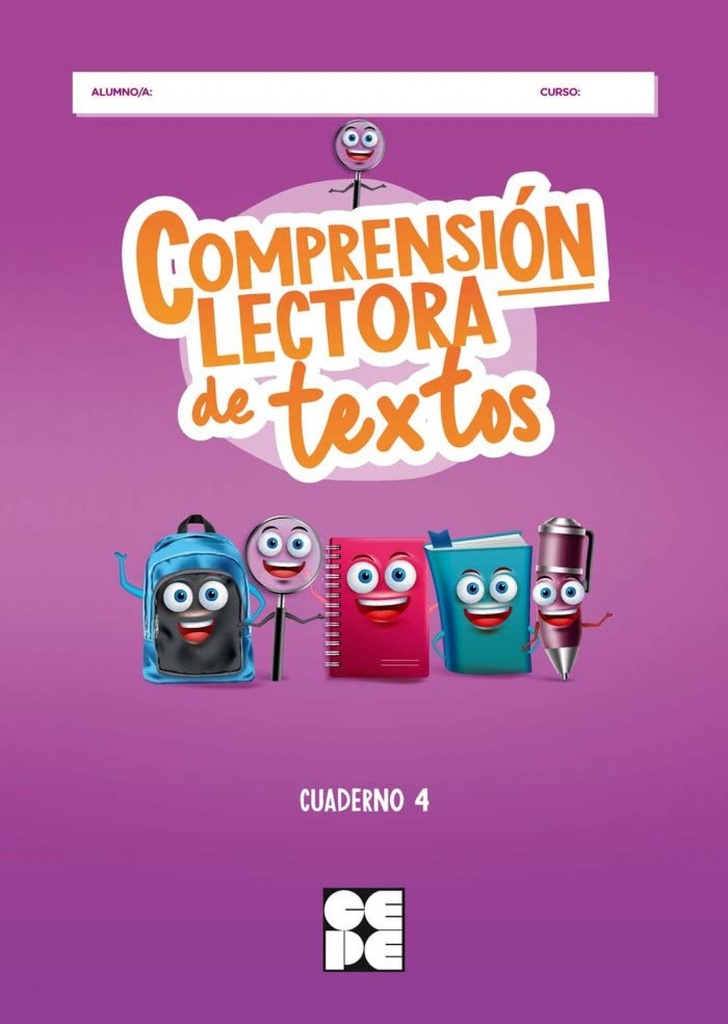 COMPRENSION LECTORA DE TEXTOS 4