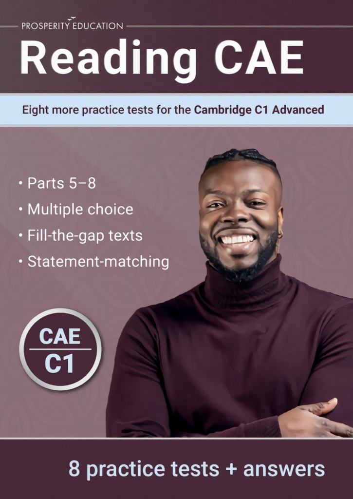 (23).reading cae: ten more practice tests for the cambridge