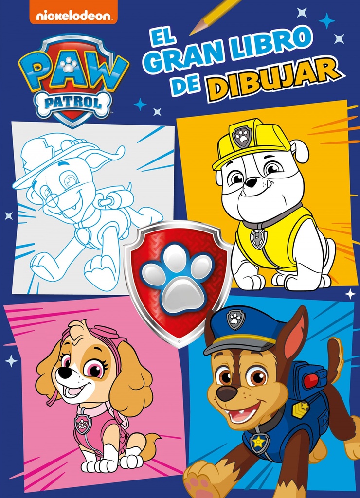 El gran libro de dibujar (Paw Patrol / Patrulla Canina)