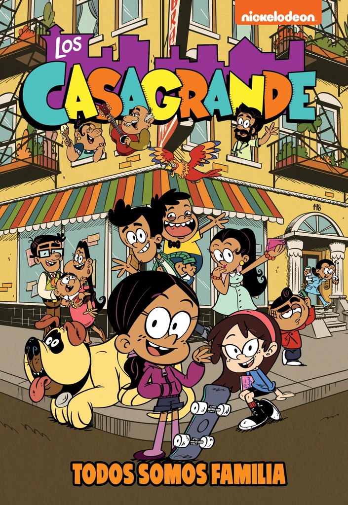 Los Casagrande 1. Todos somos familia (Una casa de locos. Cómic)