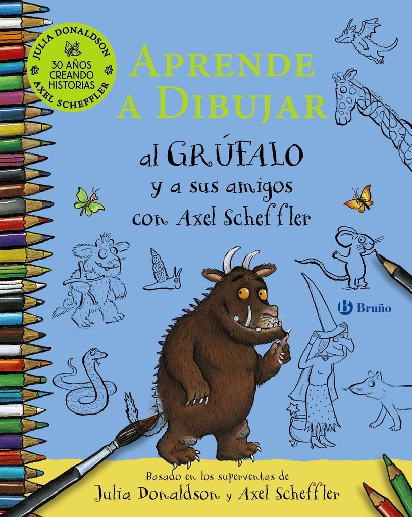 Aprende a dibujar al grúfalo y a sus amigos con Axel Scheffler