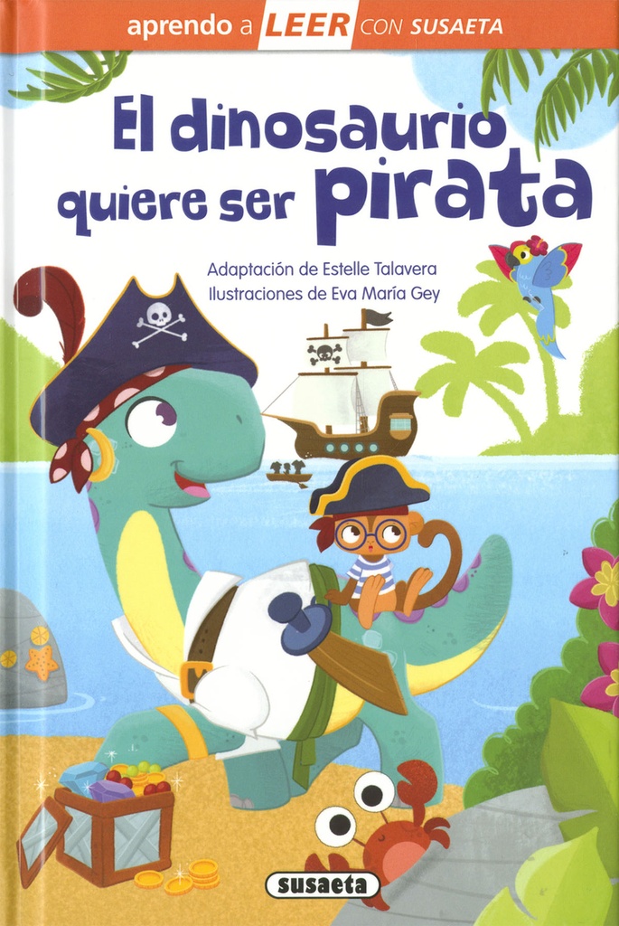 El dinosaurio quiere ser pirata