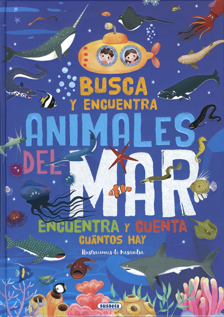 Busca y encuentra animales del mar