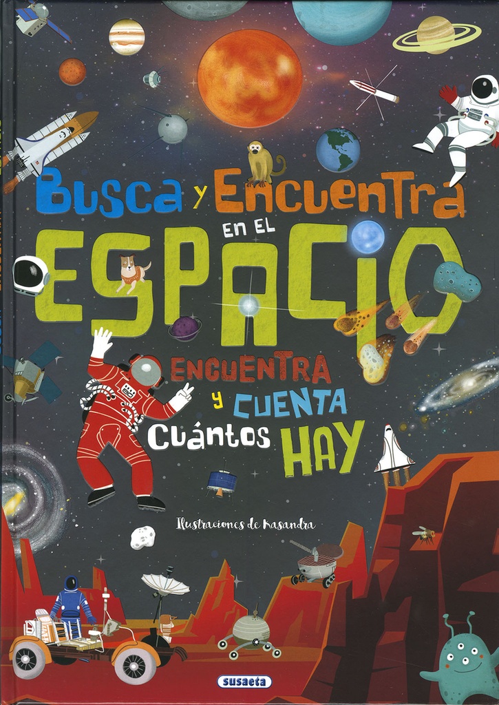 Busca y encuentra en el espacio