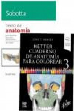 PACK CUADERNO ANATOMIA COLOREAR 3ª ED TEXTO ANATOMIA