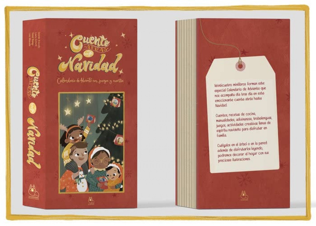 Cuento atrás hasta Navidad , Calendario de adviento con juegos y cuentos