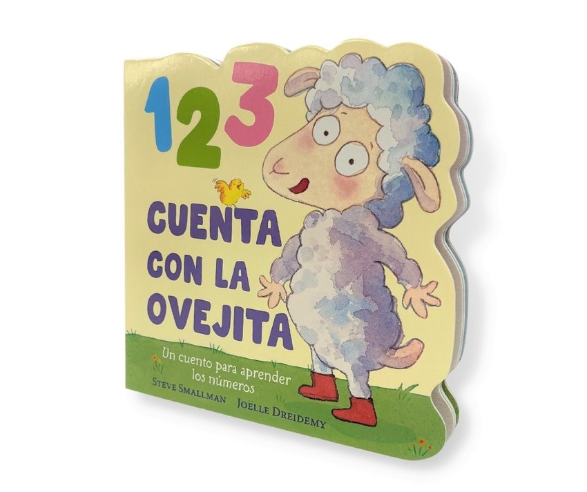 1 2 3 Cuenta con la ovejita (La ovejita que vino a cenar. Libro de cartón)