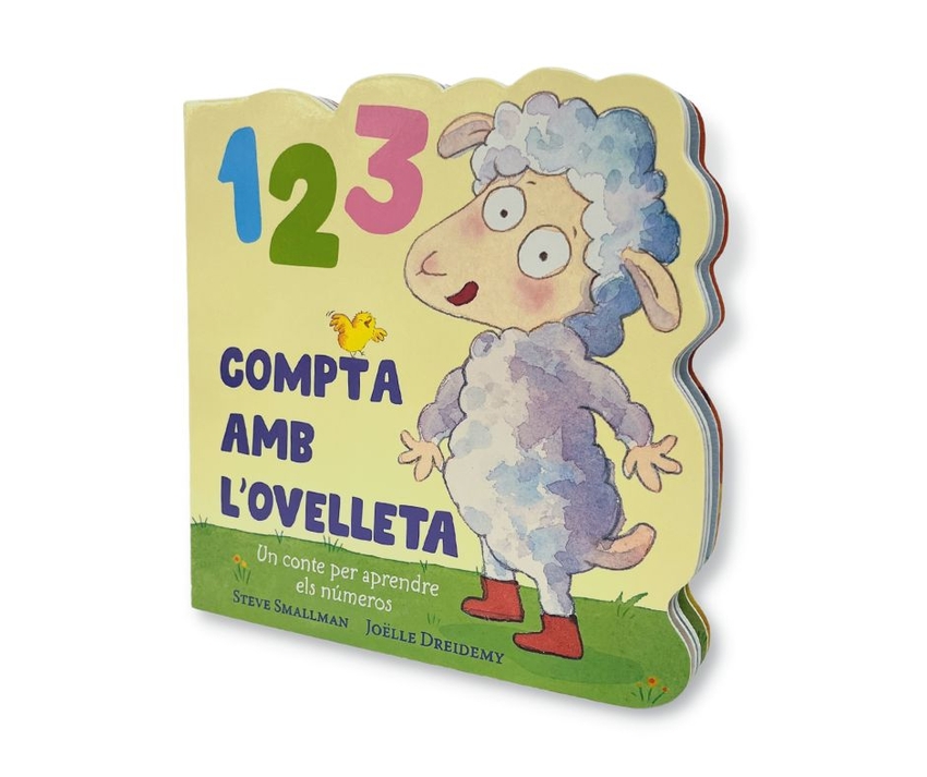 1 2 3 Compta amb l´ovelleta (L´ovelleta que va venir a sopar. Llibre de cartró)