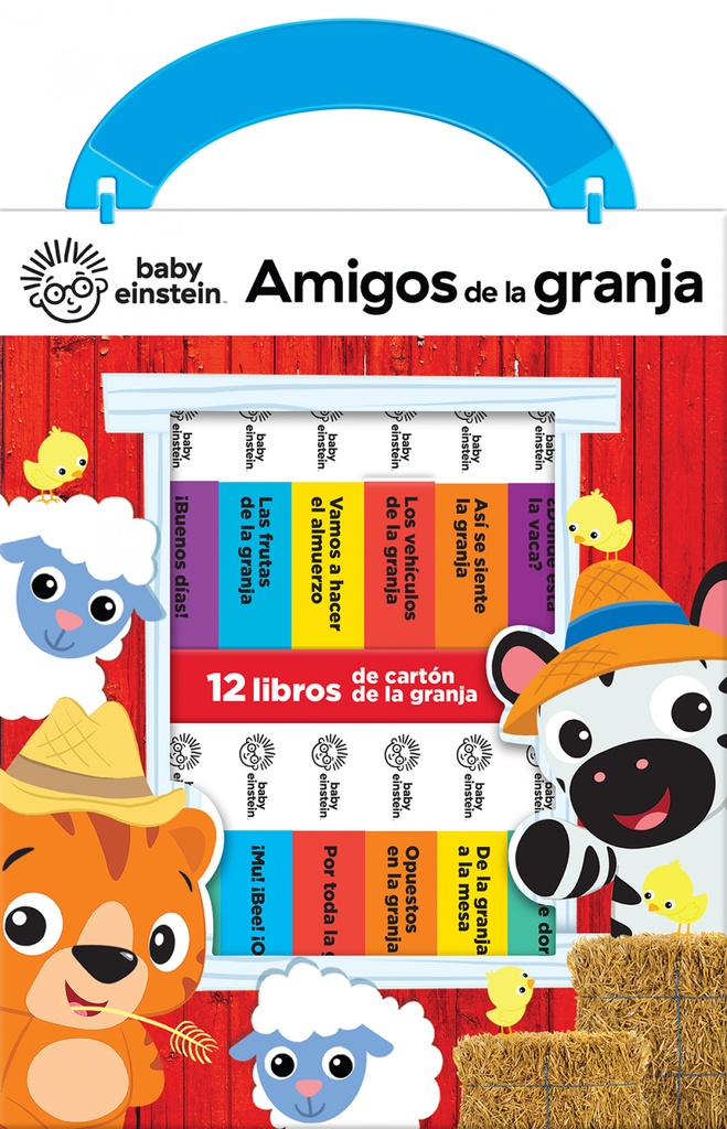 MI PRIMERA LIBRERÍA BABY EINSTEIN. AMIGOS DE LA GRANJA. M1L