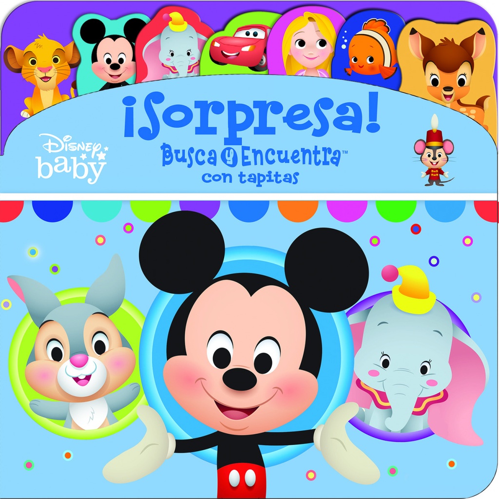 SORPRESA. BUSCA Y ENCUENTRA CON TAPITAS DISNEY BABY LAF LF