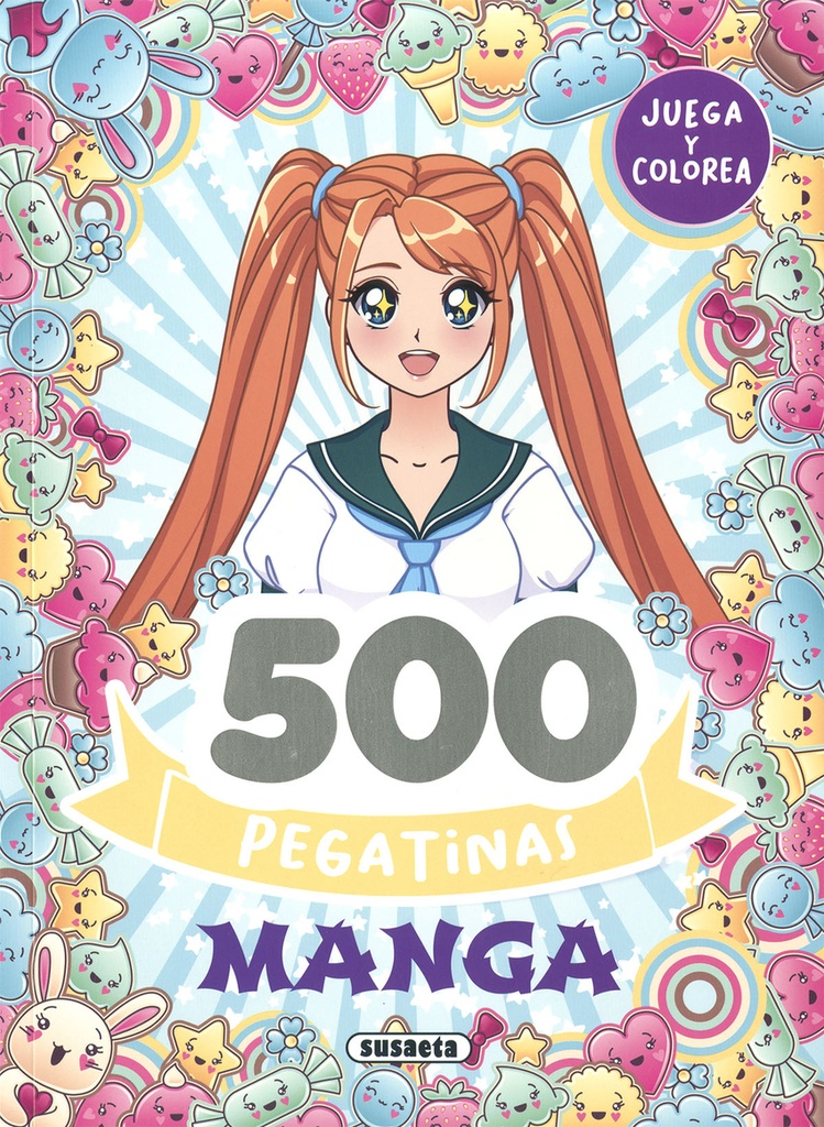 500 pegatinas Manga