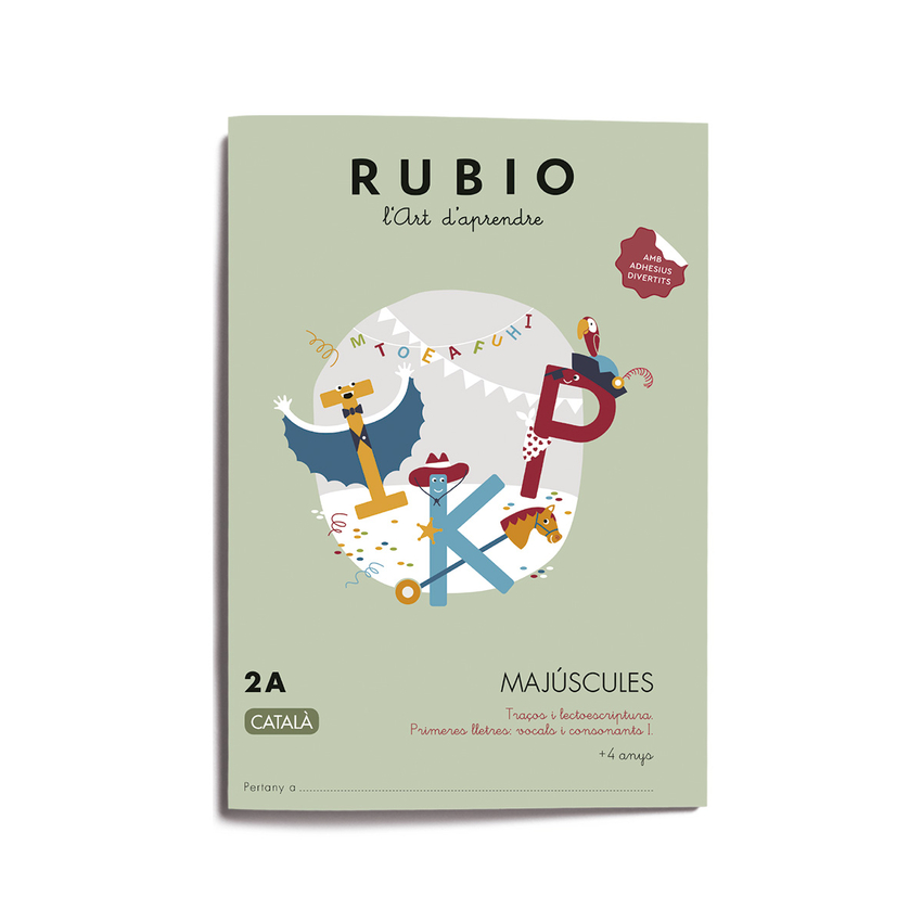 Majúscules RUBIO 2A (català)