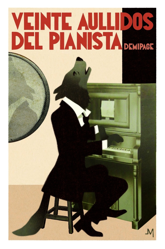 Veinte aullidos del pianista