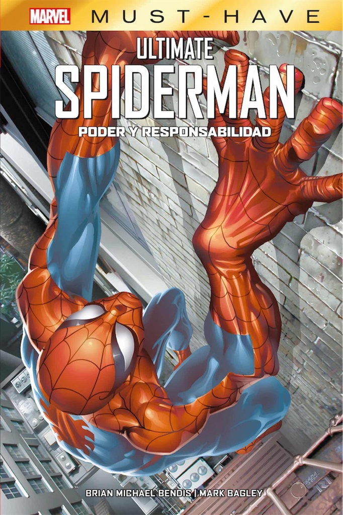 Reedición marvel must have ultimate spiderman. poder y responsabilidad