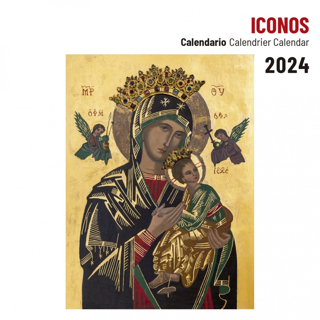 CALENDARIO 2024 PARED ICONOS