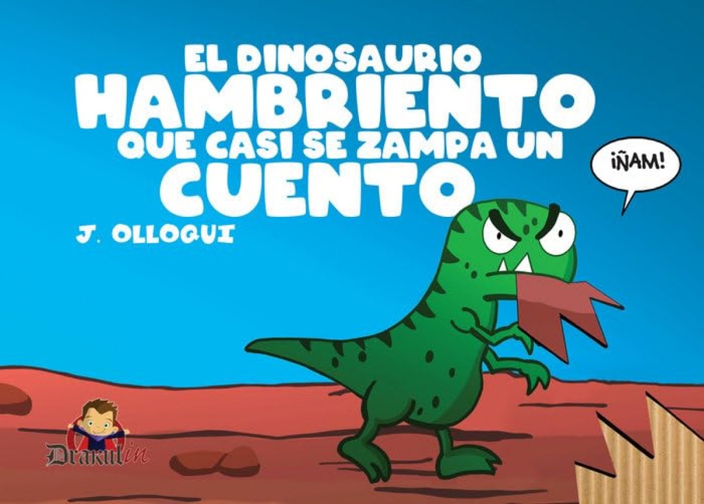 El dinosaurio hambriento que casi se zampa un cuento