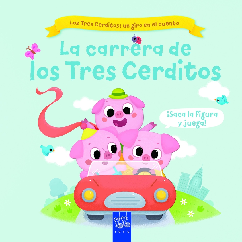 La carrera de los Tres Cerditos