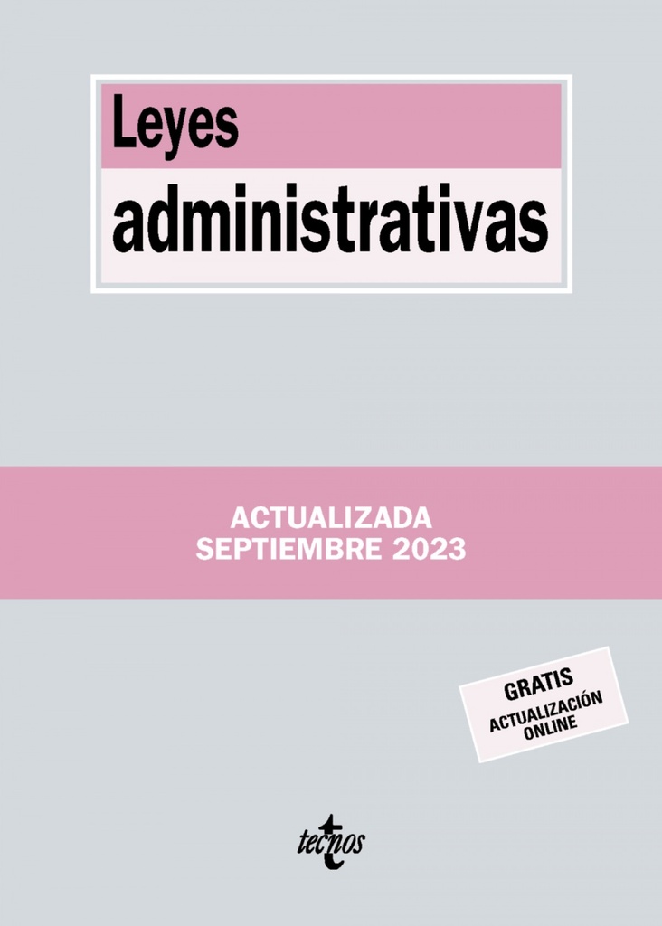 LEYES ADMINISTRATIVAS 7ª EDICION