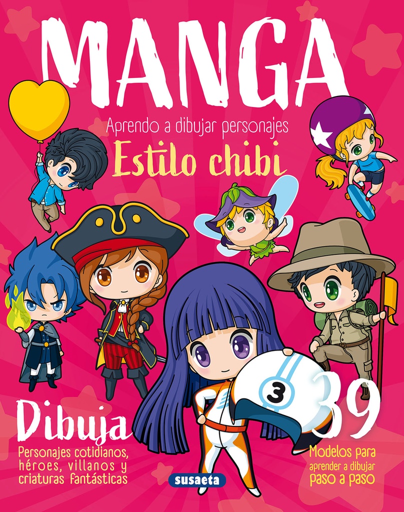 Manga. Aprendo a dibujar personajes estilo chibi