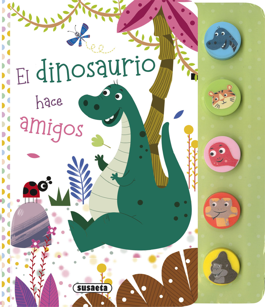 El dinosaurio hace amigos