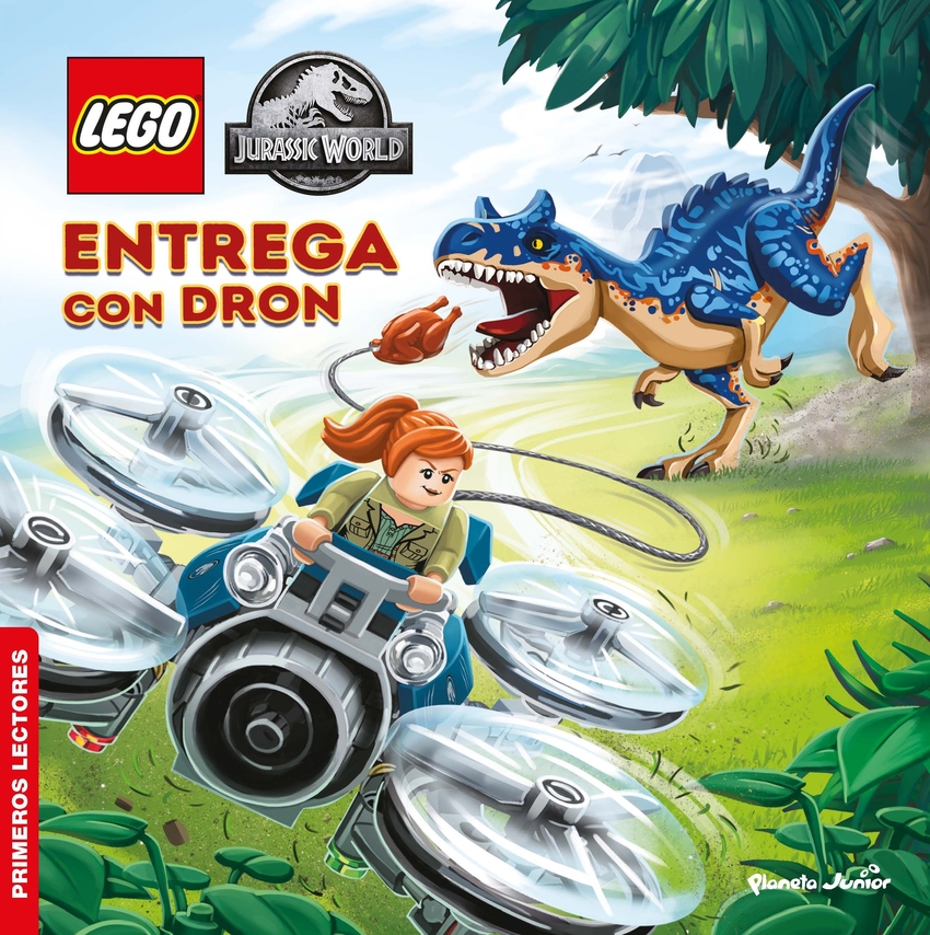 LEGO Jurassic World. Entrega con dron