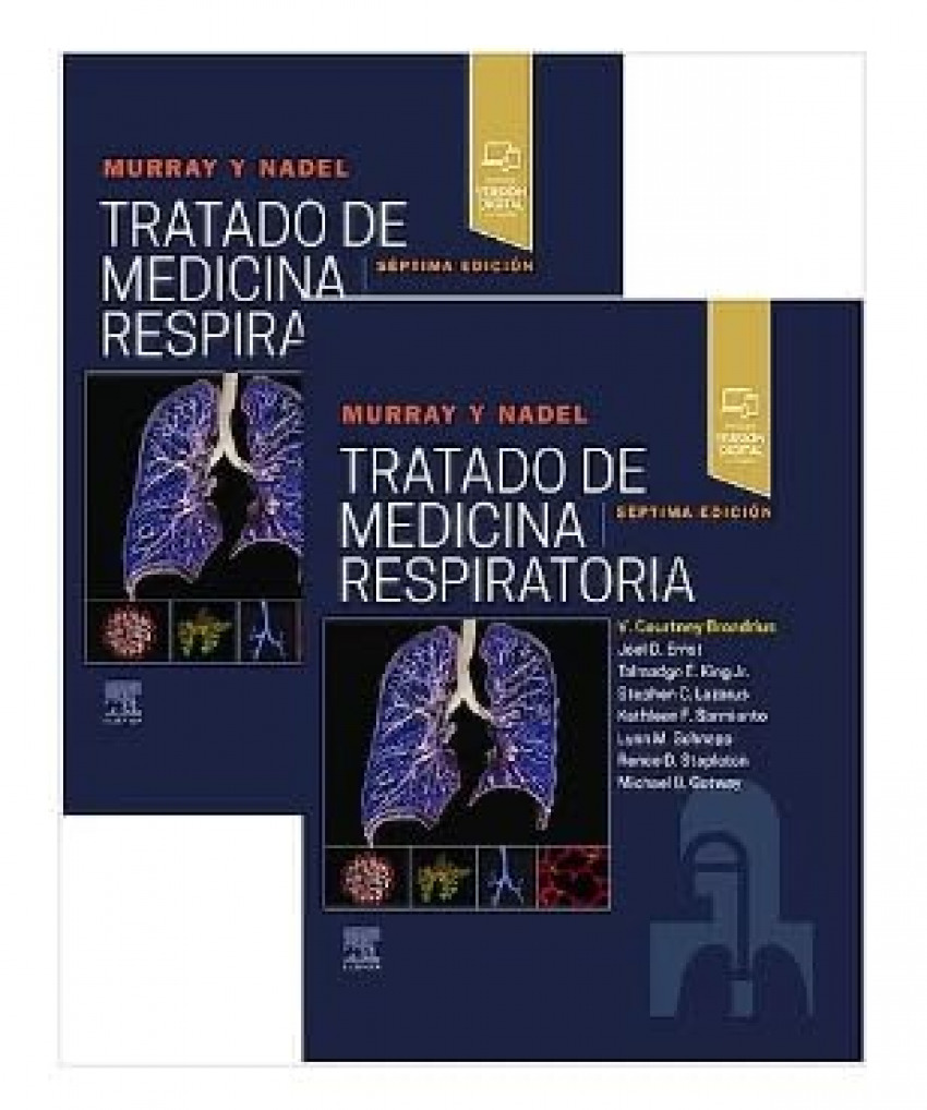 MURRAY Y NADEL TRATADO DE MEDICINA RESPIRATORIA 2 VOLS 7ªED