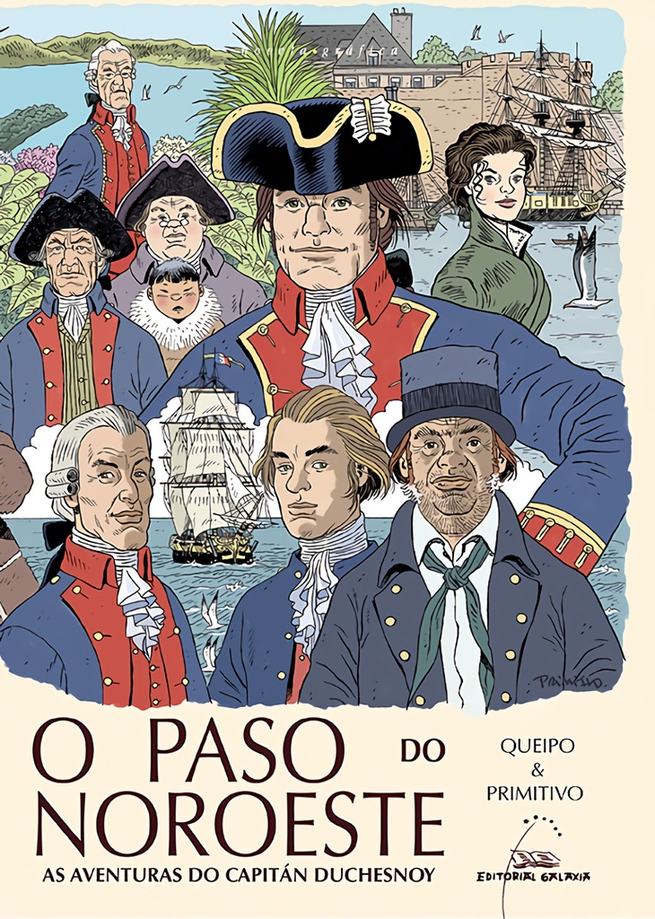 O paso do Noroeste. As aventuras do capitán Duchesnoy (novela gráfica)