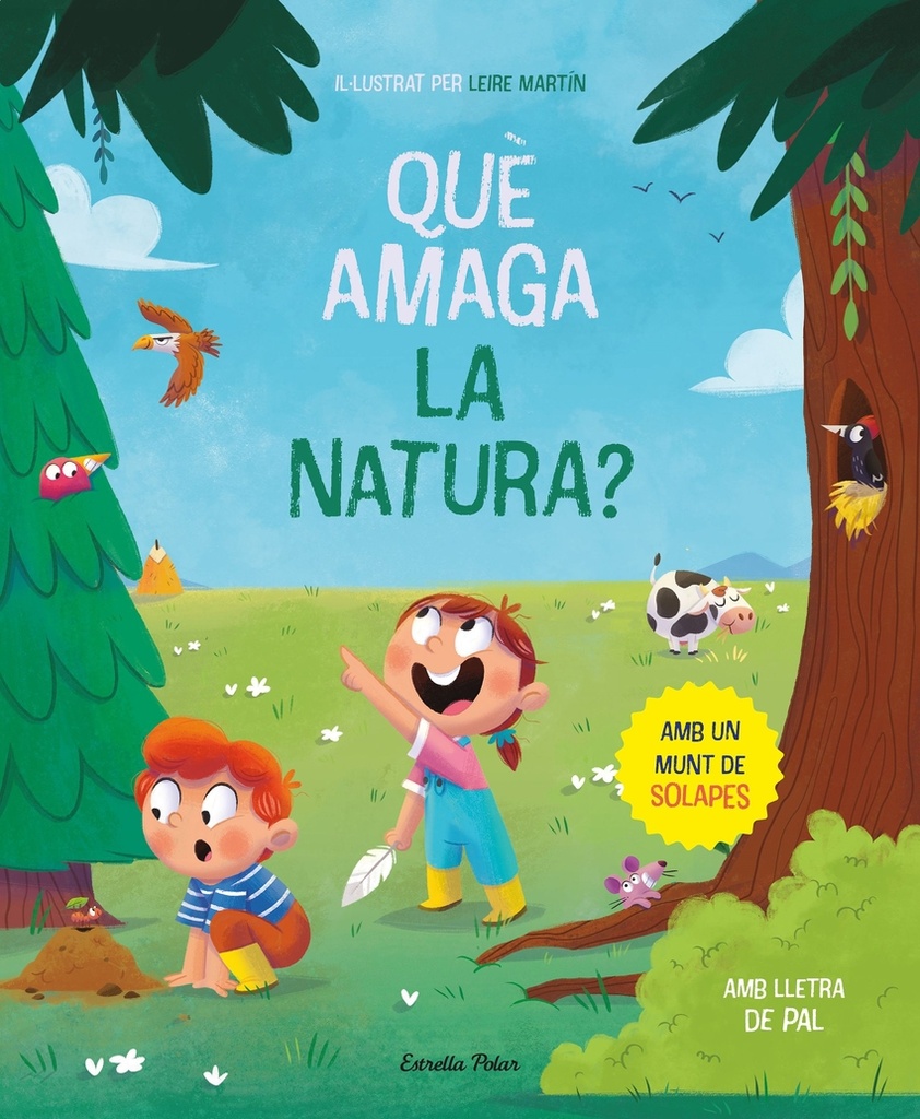 Què amaga la natura? Llibre amb solapes