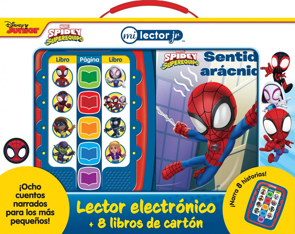 LECTOR MÁGICO JUNIOR SPIDEY ME READER JR