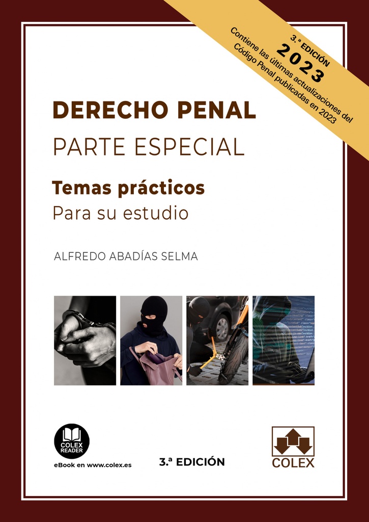 DERECHO PENAL PARTE ESPECIAL. TEMAS PRACTICOS PARA SU ESTUDIO 2023