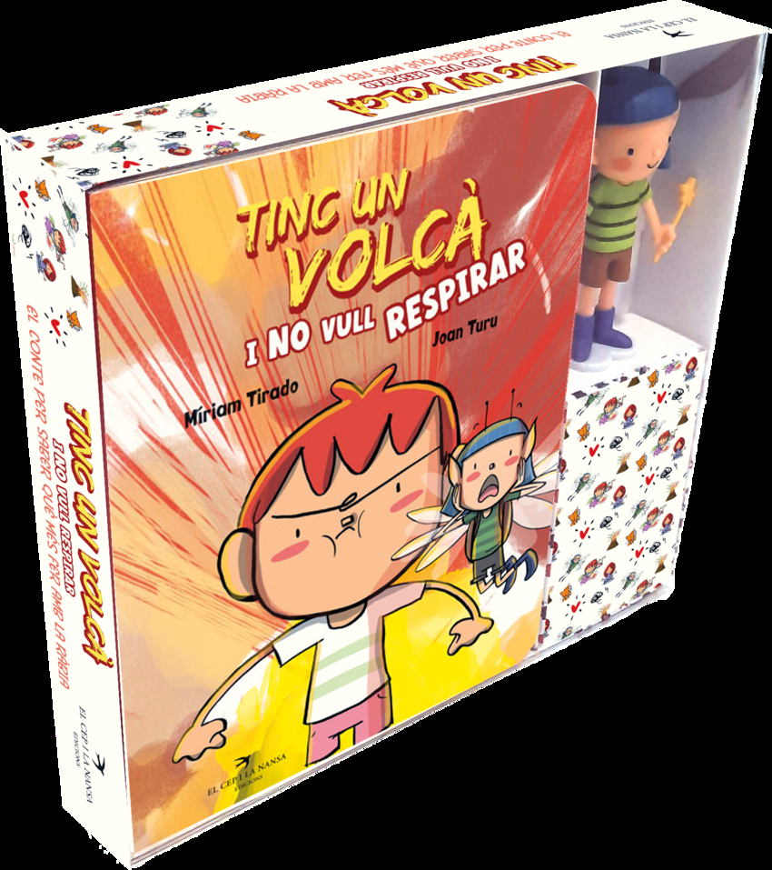 Tinc un volcà i no vull respirar (Edició especial llibre + figura)