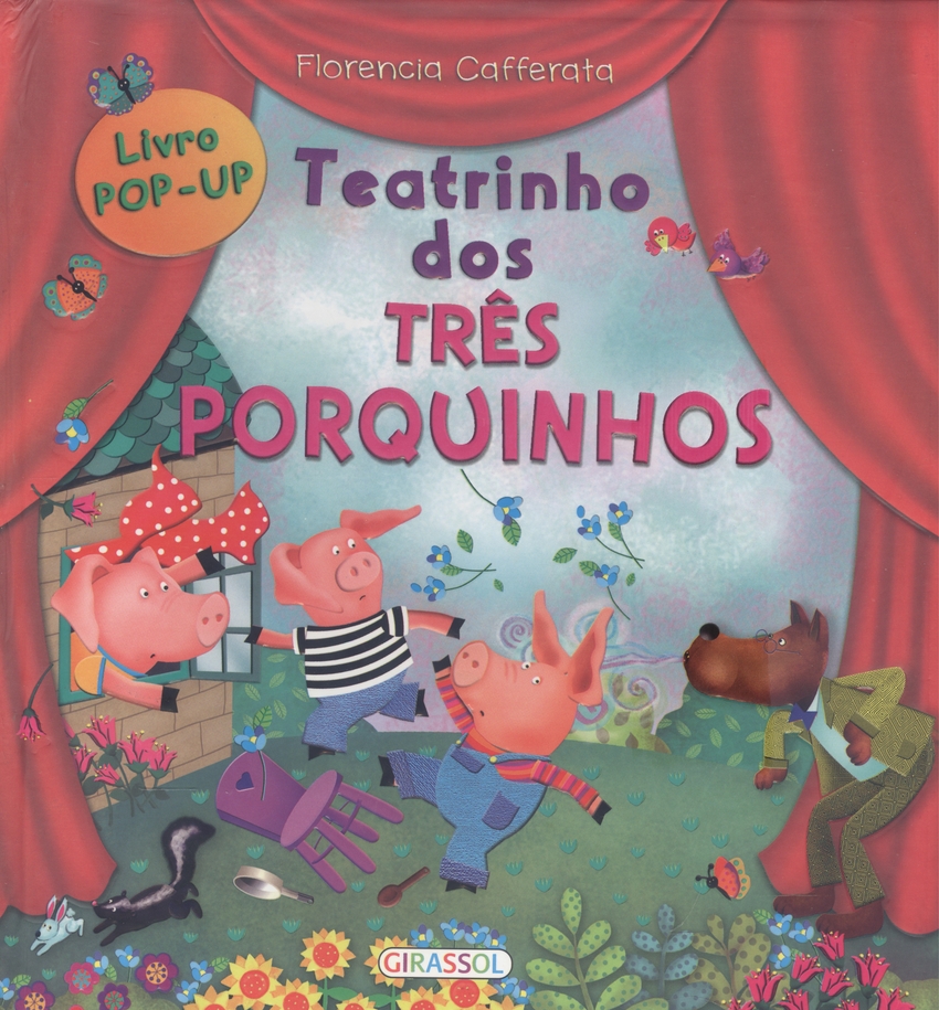 (port).teatrinho dos tres porquinhos.(livro pop-up)